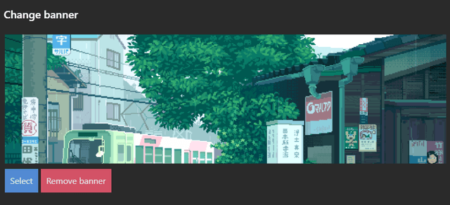 Custom Animated Banner